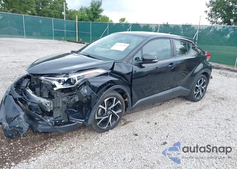 2018 Toyota C-Hr Xle Premium из США, поврежденный, VIN NMTKHMBX5JR034404